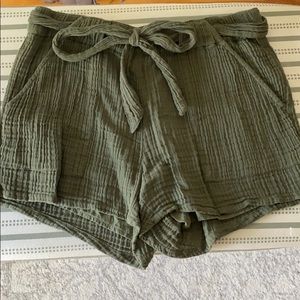 Aerie Linen Shorts